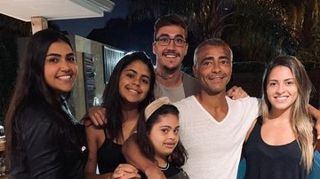 Romário compartilha clique com as filhas - Reprodução/Instagram