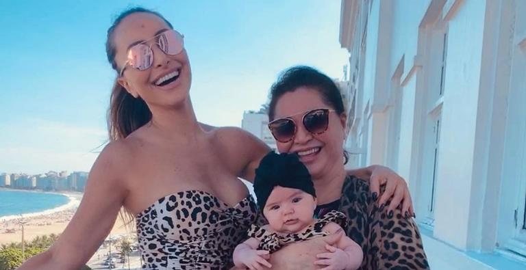 Sabrina Sato com a mãe, Kika Sato e Zoe - Instagram/Reprodução
