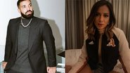Drake e Anitta - Reprodução/Instagram