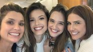 Flávia Alessandra, Vitória Strada, Juliana Paiva e Deborah Secco - Reprodução/Instagram