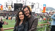 Fátima Bernardes e Túlio Gadelha no Rock in Rio 2019 - Instagram/Reprodução