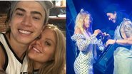 Whindersson Nunes foi surpreendido pela esposa, Luísa Sonza, que o pediu em casamento (de novo!) em seu show - Instagram/Reprodução