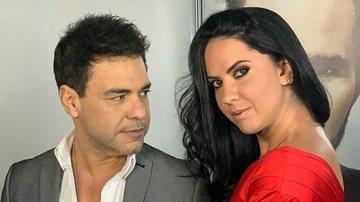 Zezé Di Camargo e Graciele Lacerda em show do cantor - Reprodução/Instagram de Graciele Lacerda