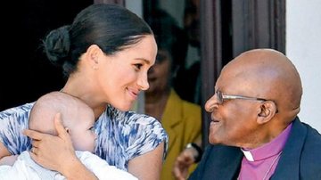 Casal real visita o arcebispo Desmond Tutu - Toby Melville/Wireimage