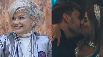 Andréa Nóbrega/Hariany e Lucas se beijam na festa - Instagram/Reprodução