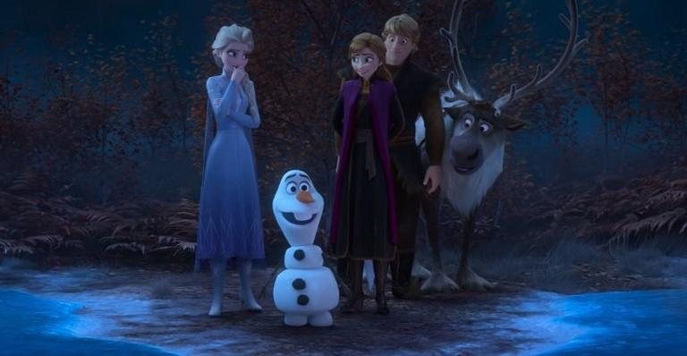 Elza, Olaf, Anna e Kristoff vivem novas aventuras em Frozen 2 - Foto/Reprodução