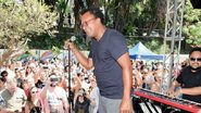 Atual campeão de The Voice Brasil canta em festival, em São Paulo - Marcos Ribas via Brazil News