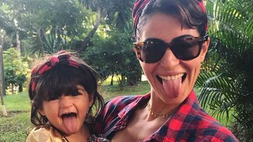 Carol Castro e a filha Nina - Instagram