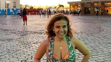 Claudia Rodrigues durante viagem especial para Salvador, Bahia - Foto/Instagram