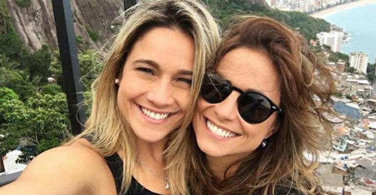 Fernanda Gentil surge suada pós-treino com a mulher: ''Tá pago com amor'' - Reprodução/Instagram