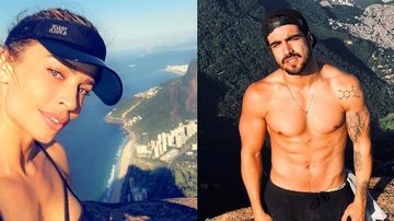 Caio Castro manda beijo para Grazi Massafera em gravação de programa - Instagram