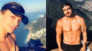 Caio Castro manda beijo para Grazi Massafera em gravação de programa - Instagram