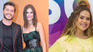 Klebber Toledo, Camila Queiroz e Maisa nos bastidores do Teleton - Samuel Chaves/Brazil News