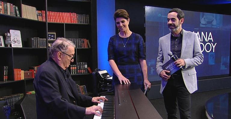 Maestro Caçulinha no Mariana Godoy Entrevista - Divulgação/RedeTV!