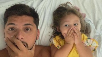 Bruno Gissoni e a filha Madalena - Reprodução/Instagram