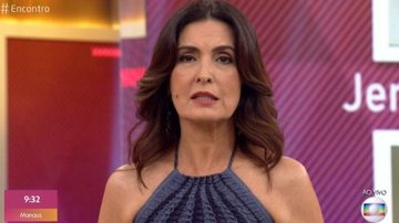 Fátima Bernardes não segura gargalhada durante programa! - Foto/Instagram