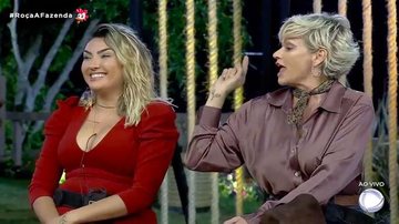 Andréa Nóbrega revela conversas de Thayse durante programa ao vivo. - Divulgação/PlayPlus