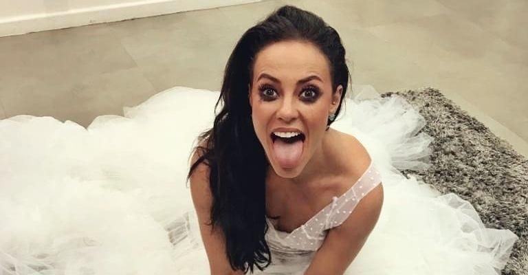 Paolla Oliveira de noiva - Reprodução/Instagram