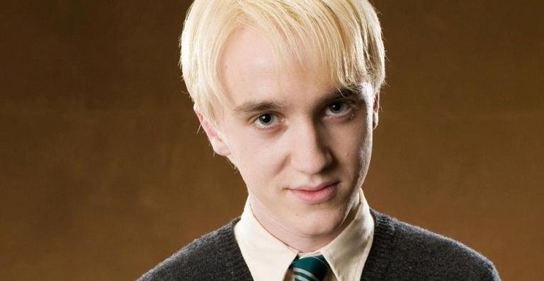 Tom Felton dando vida ao personagem Draco Malfoy, em Harry Potter - Foto/Reprodução