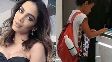 Anitta ajuda menino que comoveu ao estudar em loja de shopping - Reprodução/Instagram