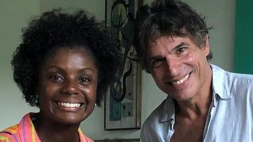 Adriana Alves posa ao lado da filha e do maridão, Olivier - Instagram/Reprodução