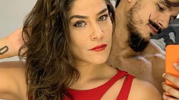 Priscila Fantin e o marido Bruno Lopes surgem nus em clique sensual. - Divulgação/Instagram