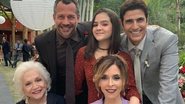 Mel Maia compartilha lindos cliques em agradecimento ao elenco da novela - Instagram