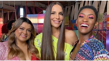 Preta Gil, Ivete Sangalo e Erika Januza encantam fãs ao publicarem foto juntas - Instagram