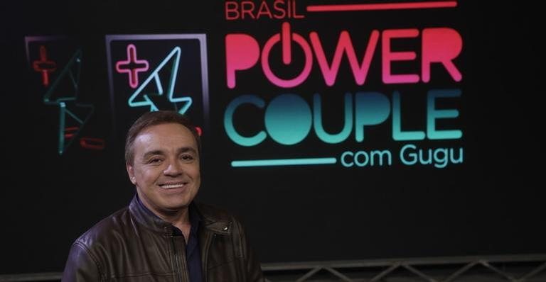 Gugu Liberato na apresentação do Power Couple Brasil - Edu Moraes/Record TV e Antonio Chahestian/Record TV