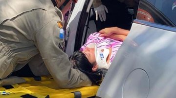 Fernanda Brum sofre um acidente de carro no Rio de Janeiro - Divulgação/Instagram