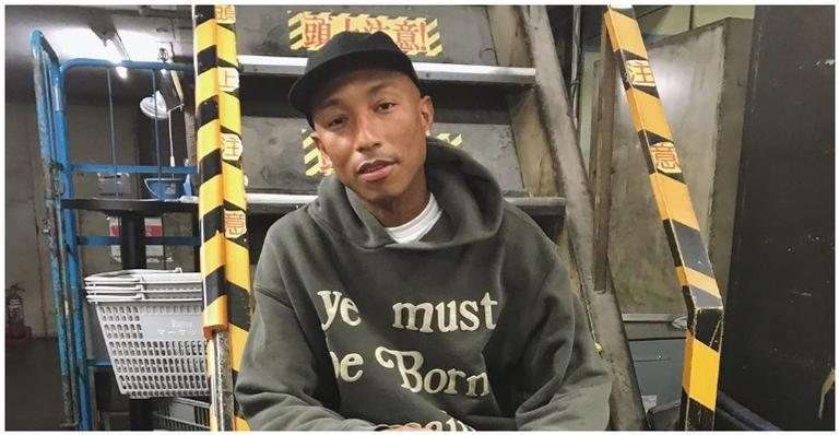 Pharrell Williams aproveita o domingo para conhecer a cidade maravilhosa - Instagram