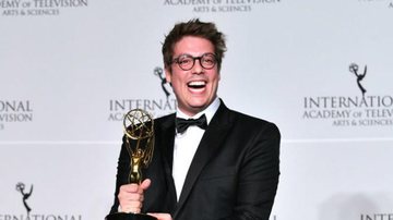 Fabio Porchat comemora vitória no Emmy Internacional - Getty Images