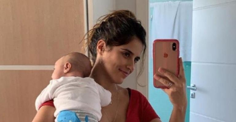 Camila Camargo exibe clique fofo ao lado do filho. - Divulgação/Instagram