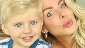 Karina Bacchi compartilha momento íntimo com o filho e se declara nas redes - Instagram
