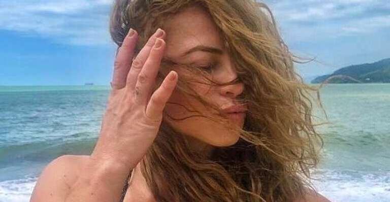 Paolla Oliveira curte momento de férias na praia após fim da novela - Reprodução/Instagram