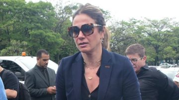 Luciana Gimenez chega ao velório de Gugu Liberato - Leo Franco/AgNews