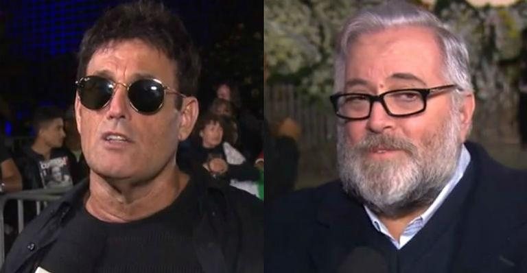 Sérgio Mallandro e Leão Lobo se despendem de Gugu Liberato: ''Deixou uma legado'' - Reprodução/Globo