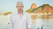 Cantor Bera se encanta com as belas paisagens do Rio de Janeiro - Kote Zurashvili e Taii Amaral