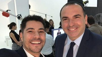 Evaristo Costa e Reinaldo Gottino na CNN Brasil - Reprodução/Instagram