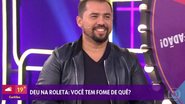 Cantor falou na TV sobre a sua perda de peso - Divulgação/TV Globo