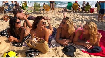 Isis Valverde e Luiza Valdetaro aproveitam o calor do Rio e vão à praia - Instagram