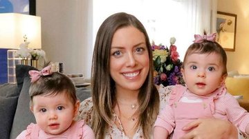 Fabiana Justus exibe clique das filhas nas redes sociais. - Divulgação/Instagram