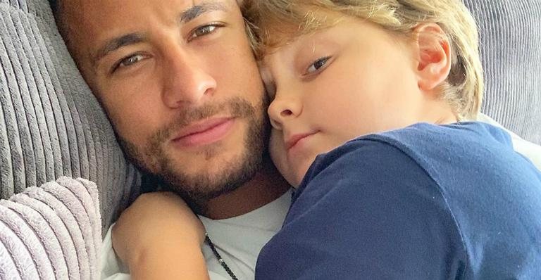 Neymar aproveita férias ao lado do filho, Davi Lucca - Instagram