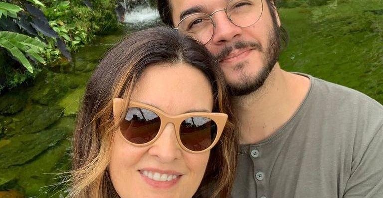 Fátima Bernardes e o namorado Túlio Gadêlha - Reprodução/Instagram