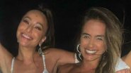 Durante virada do ano, ex-BBB Carol Peixinho encontra Sabrina Sato na praia - Instagram