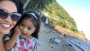 Juliana Alves surge ao lado do marido e da filha em clique de ano novo - Instagram