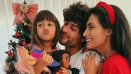 Jesus Luz compartilhou com seus seguidores uma tarde no cinema com a filha e a mulher - Instagram
