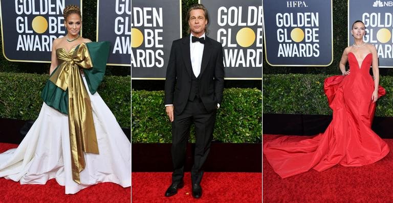 Veja o look dos famosos no tapete vermelho do Golden Globe 2020 - Getty Images