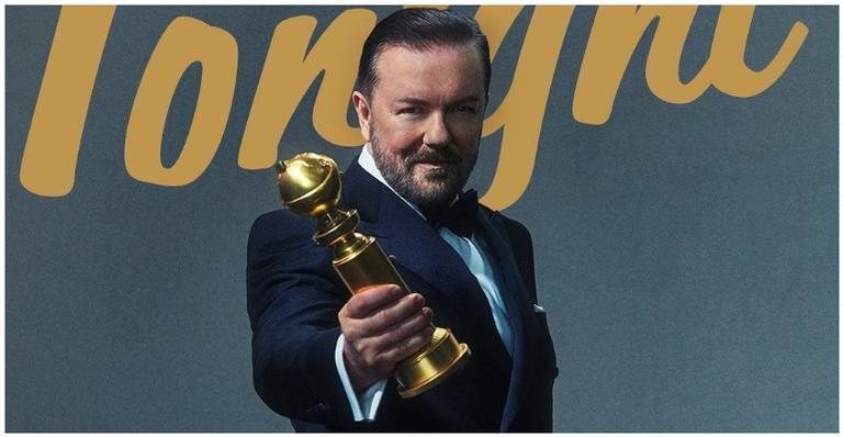 Ricky Gervais recebe críticas pelo discurso no Globo de Ouro - Reprodução/Instagram