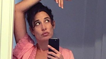 A atriz usou suas redes para compartilhar uma foto exibindo o barrigão e desabafou sobre a reta final da gravidez - Instagram